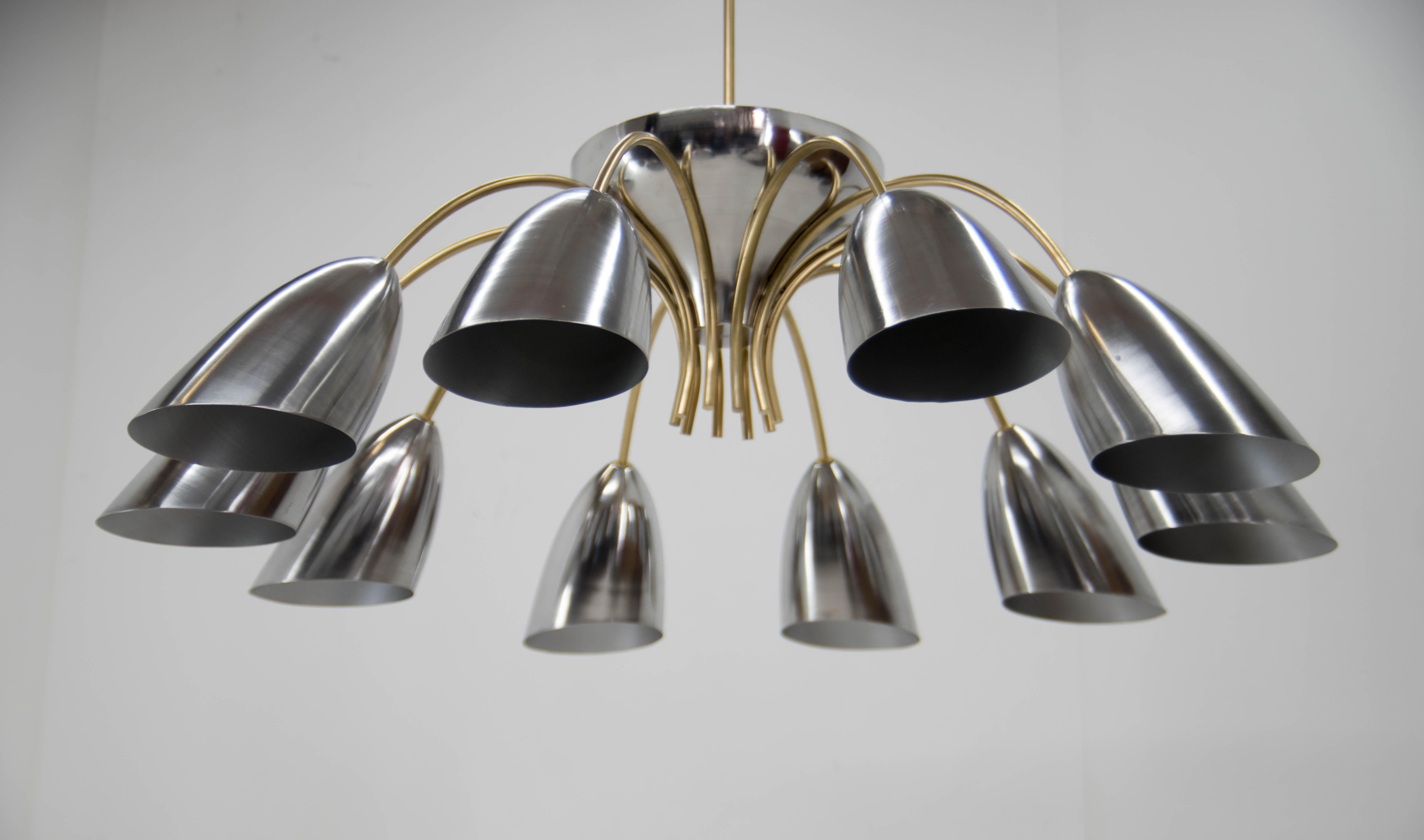 Huge Space Age Chandelier, 1960s, Two Items Available For Sale 9