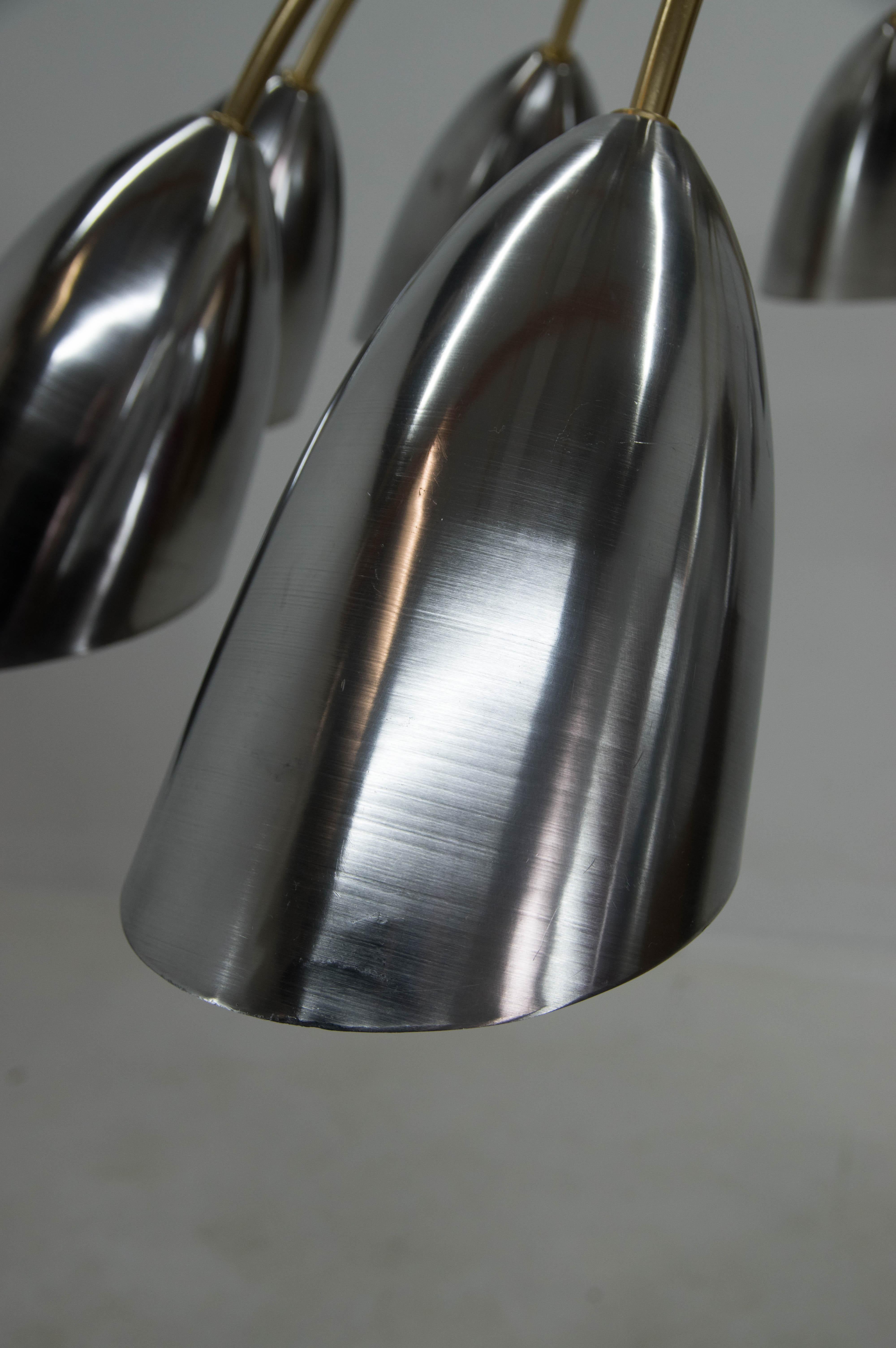 Huge Space Age Chandelier, 1960s, Two Items Available For Sale 12
