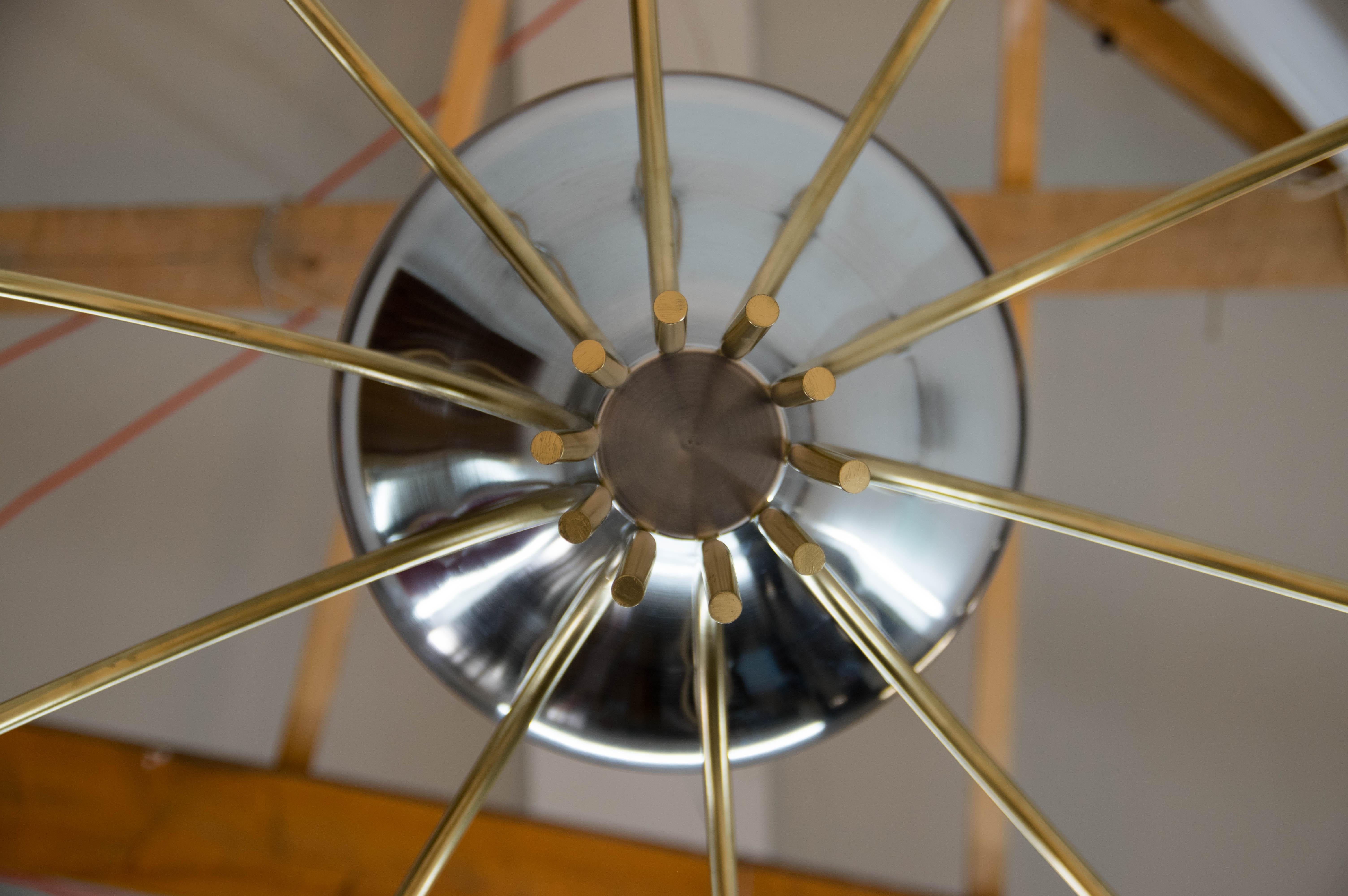 Huge Space Age Chandelier, 1960s, Two Items Available For Sale 2