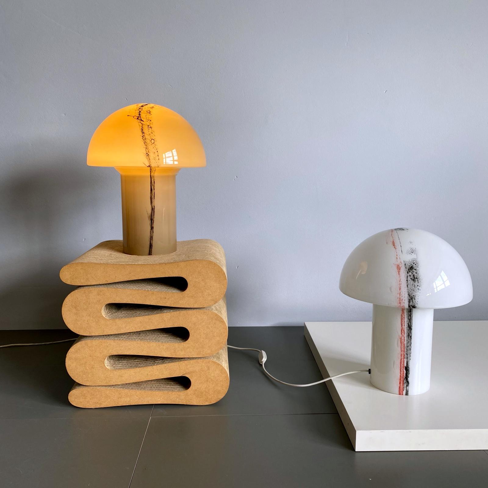 peill and putzler mushroom lamp