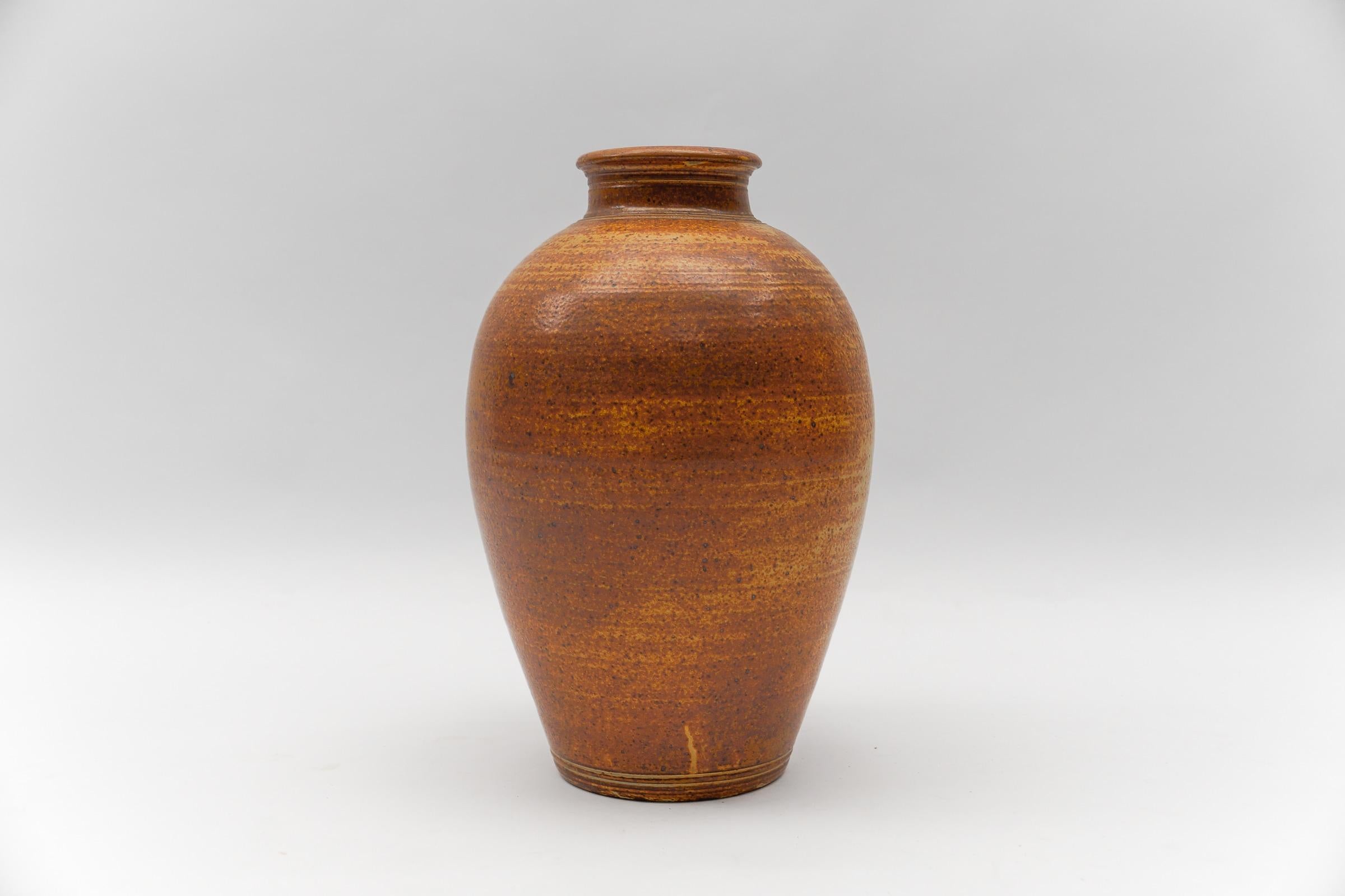 Mid-Century Modern Énorme vase de sol en céramique Studio de Wilhelm & Ellis Kuch, années 1960, Allemagne en vente