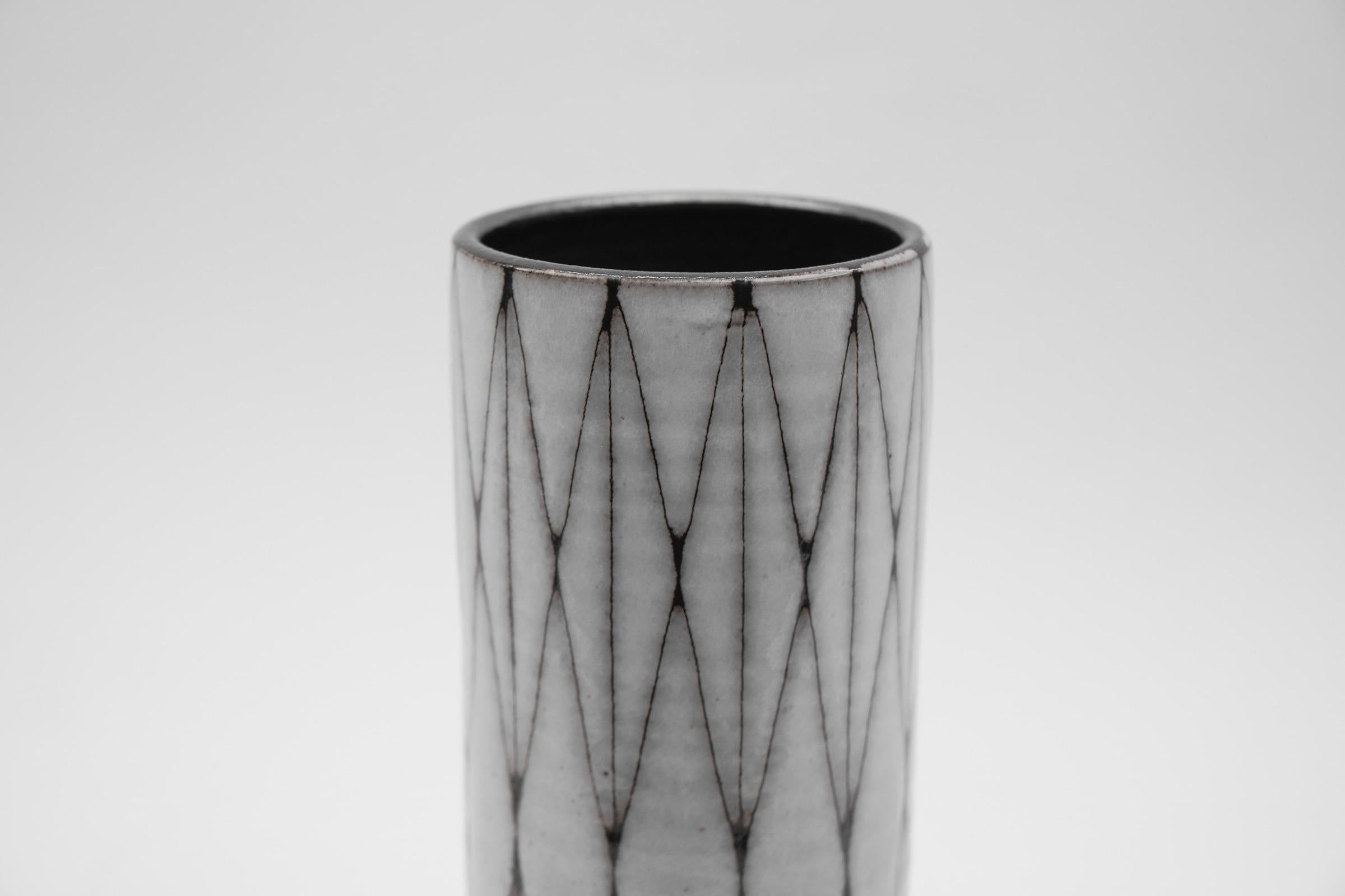 Énorme vase en céramique Studio de G. Lang pour Wilhelm & Ellis Kuch, années 1960, Allemagne en vente 3