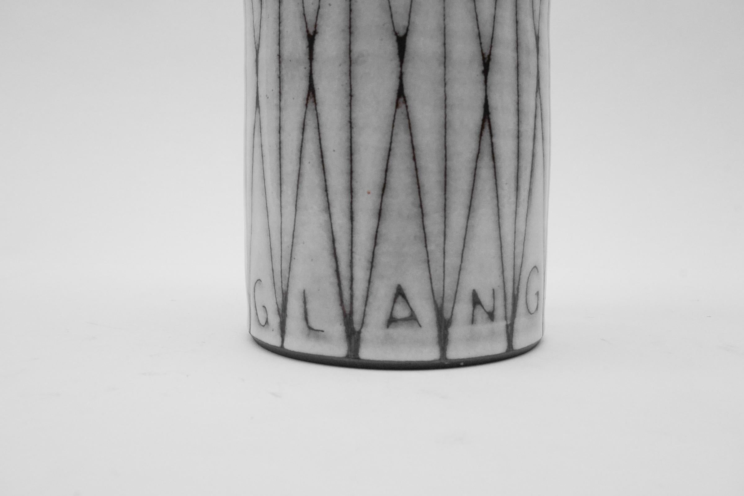Énorme vase en céramique Studio de G. Lang pour Wilhelm & Ellis Kuch, années 1960, Allemagne en vente 4