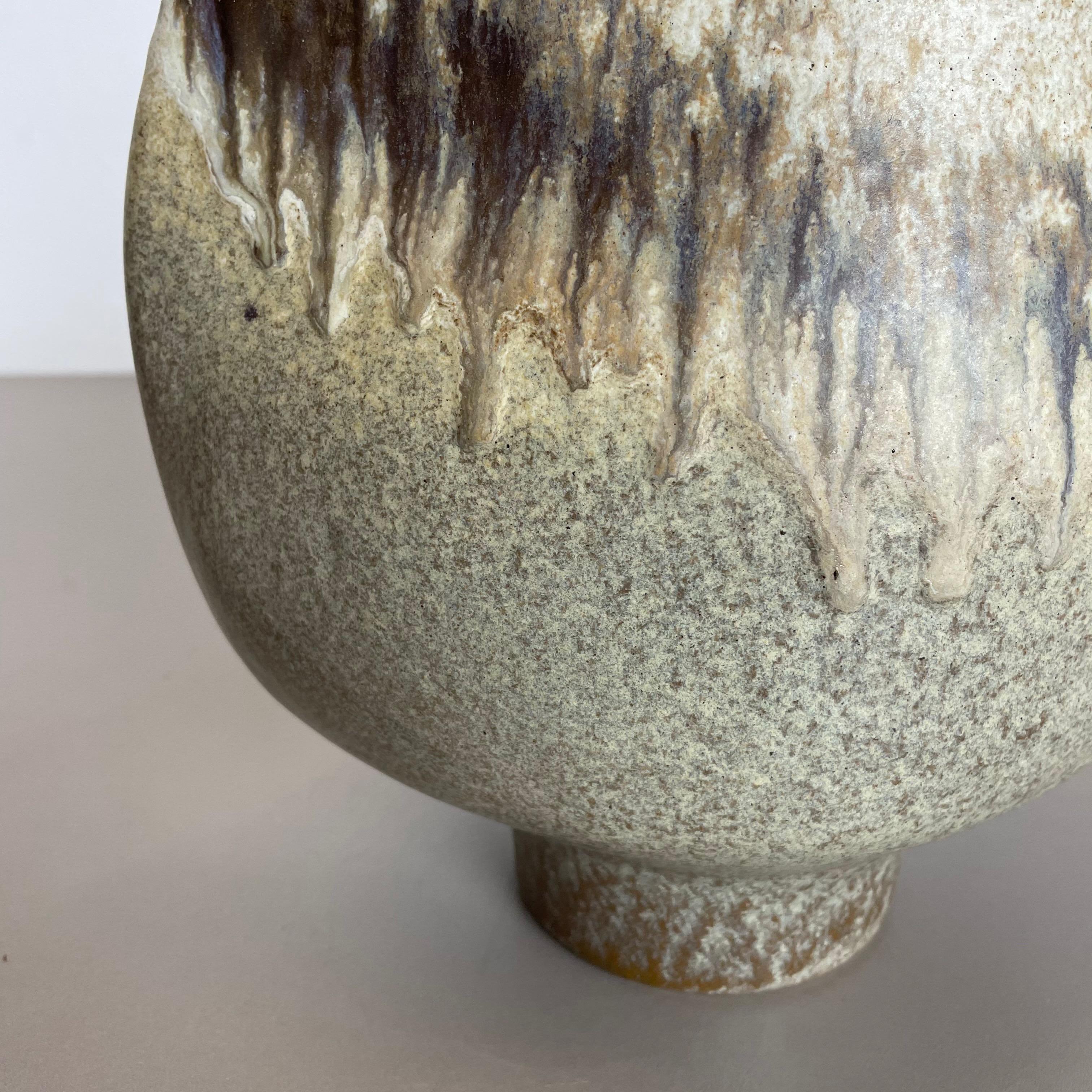 Huge Studio Pottery Vase Object by Heiner Balzar for Steuler, Germany, 1970s 6