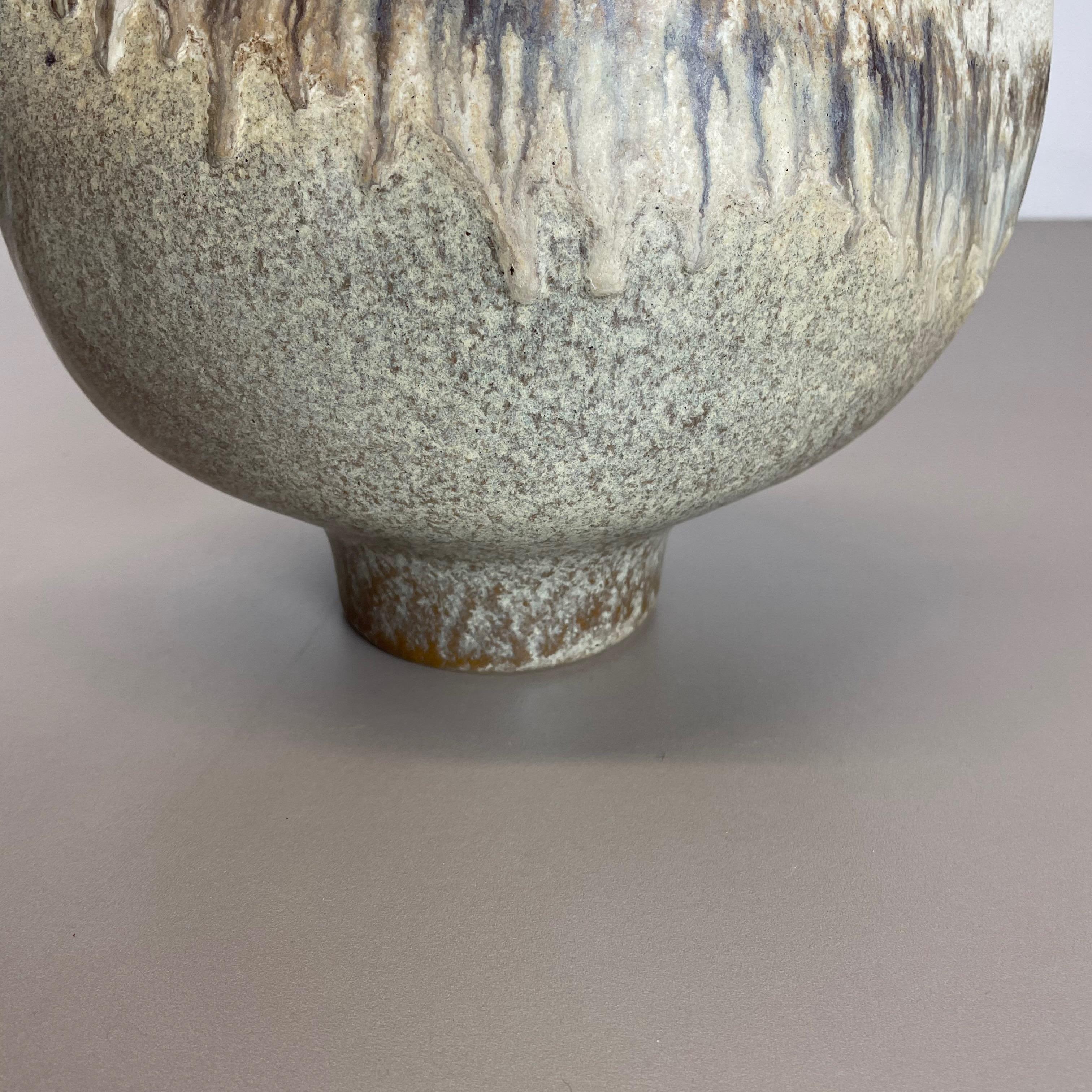 Huge Studio Pottery Vase Object by Heiner Balzar for Steuler, Germany, 1970s 8