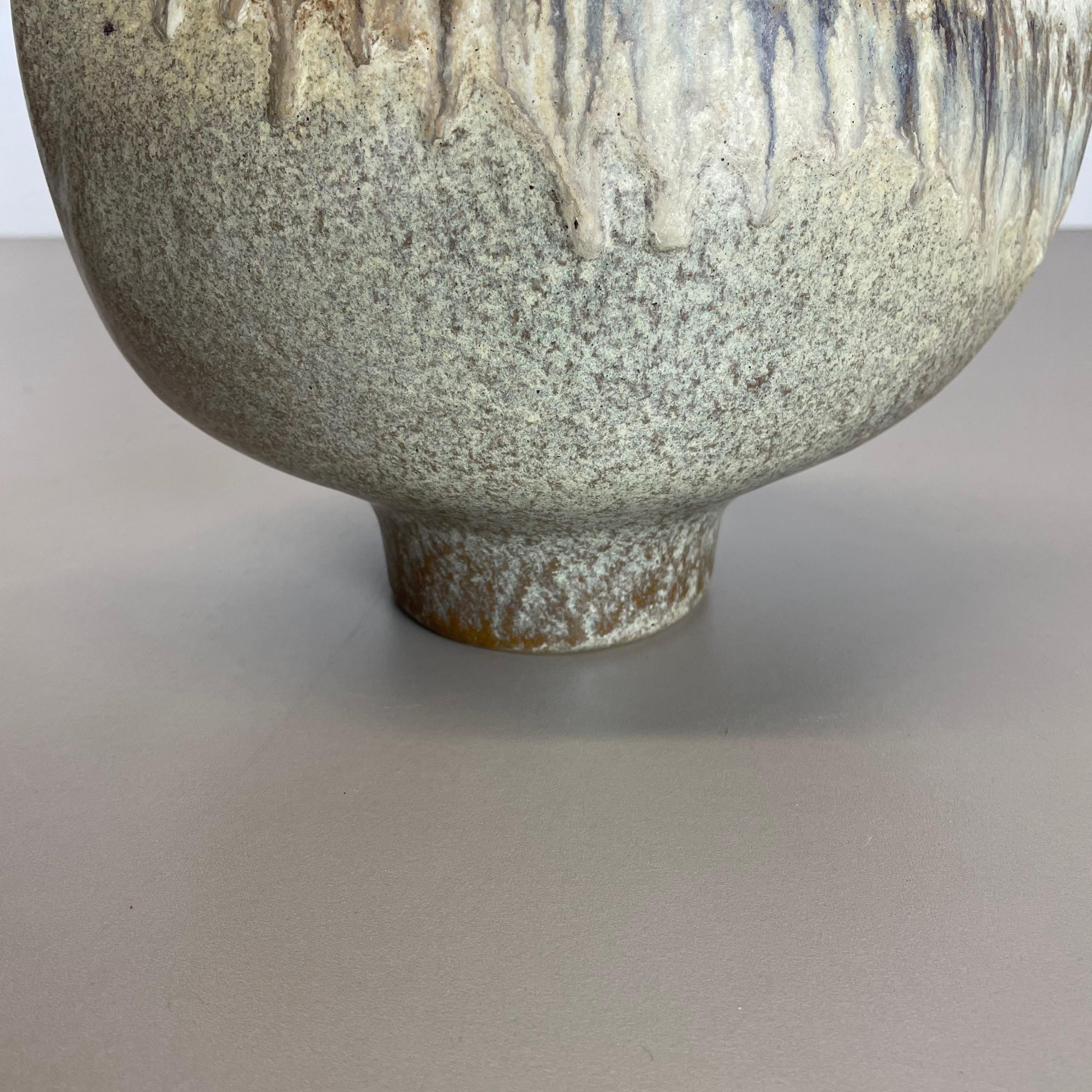 Huge Studio Pottery Vase Object by Heiner Balzar for Steuler, Germany, 1970s 10