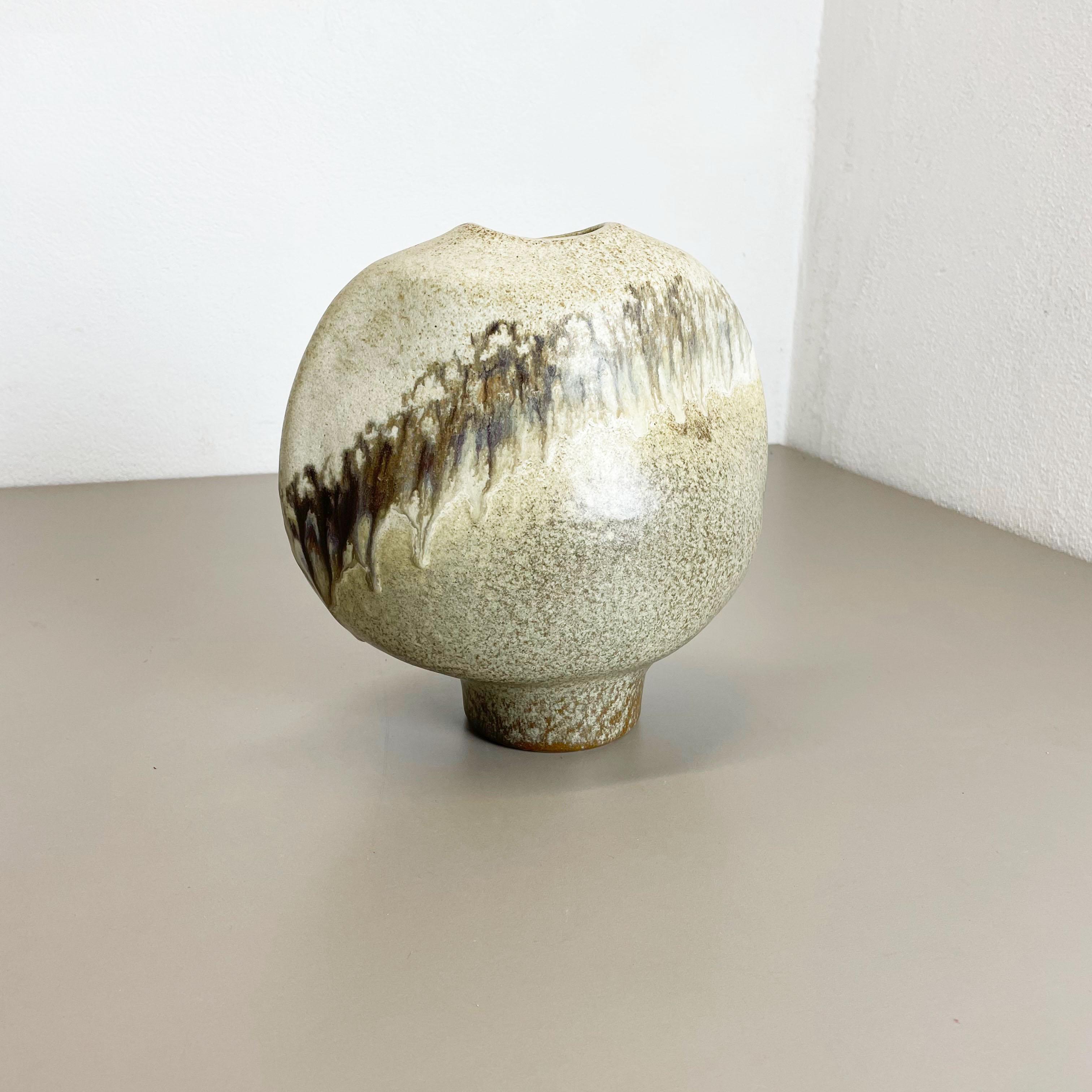 Mid-Century Modern Huge Studio Pottery Vase Object by Heiner Balzar for Steuler, Germany, 1970s