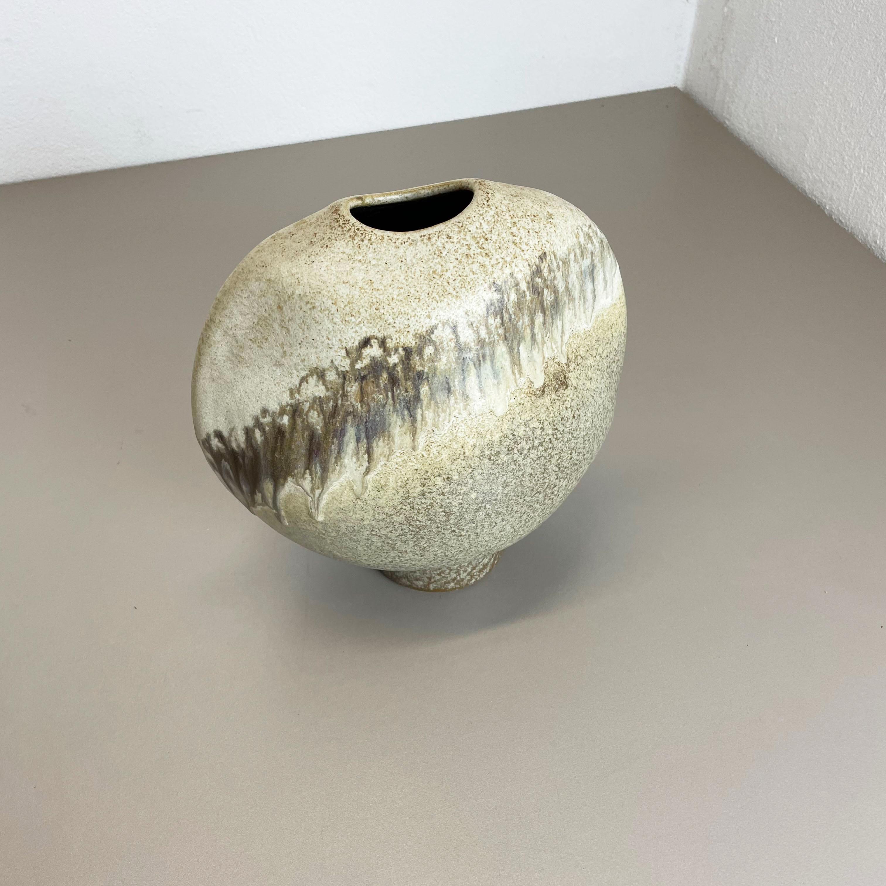 Huge Studio Pottery Vase Object by Heiner Balzar for Steuler, Germany, 1970s In Good Condition In Kirchlengern, DE