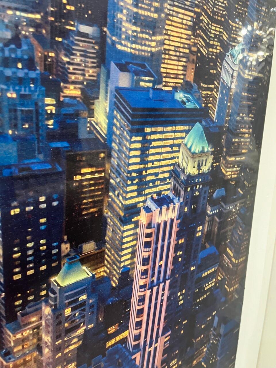 Huge Superman Mixed Media auf Leinwand von DeVon (21. Jahrhundert und zeitgenössisch) im Angebot