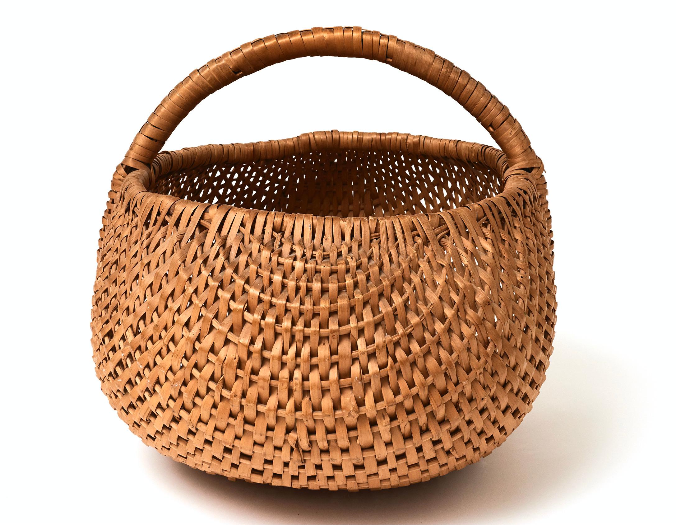 Huge Swedish Picking Basket, Early 20th Century 1