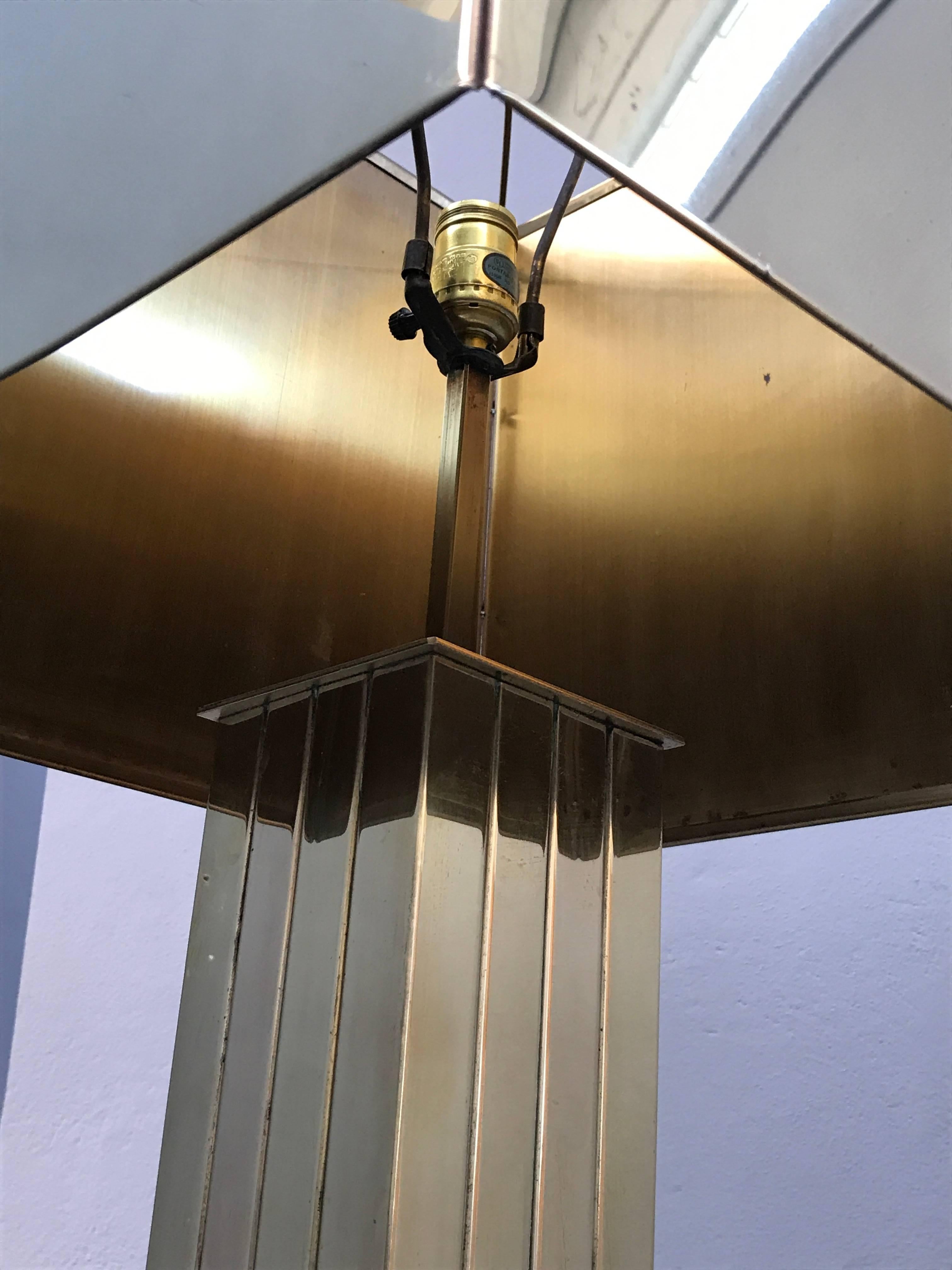 Mid-Century Modern Huge Table Lamp Attributed to Curtis Jere