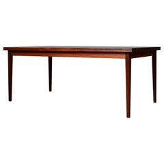 Huge Teak Dining Table, Sweden, 1960's