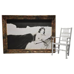 Enorme oggetto teatrale della produzione Sunset Blvd Alice Ripley 7' x 5'