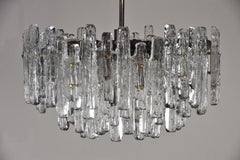 Huge Tiered Glass Chandelier by J.T. Kalmar