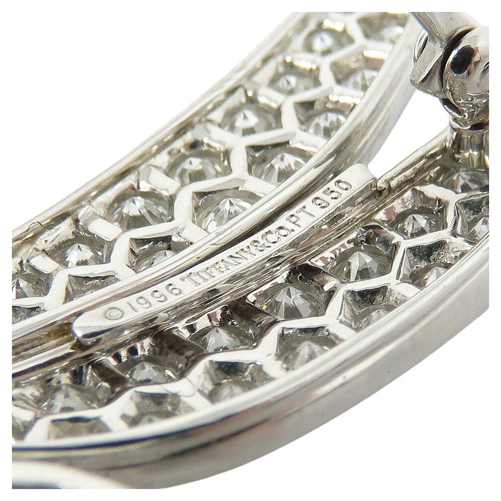 ENORME Broche de perlas Tiffany & Co 18k Italia 61x60 mm en Excelente estado para la venta en Chicago, IL