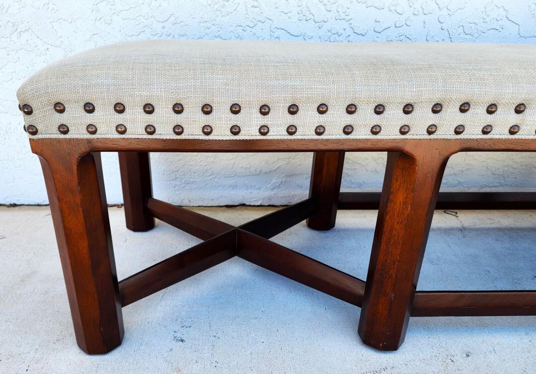 Contemporary Huge Trestle Bench