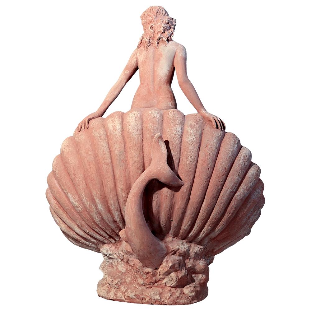 Grande statue toscanne en terre cuite - 145 cm en vente 1