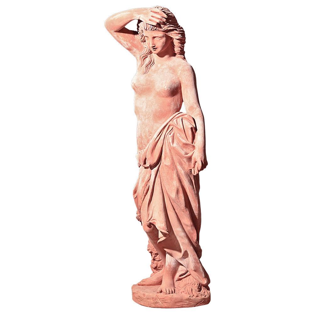 Grande statue toscanne en terre cuite - 145 cm en vente 3