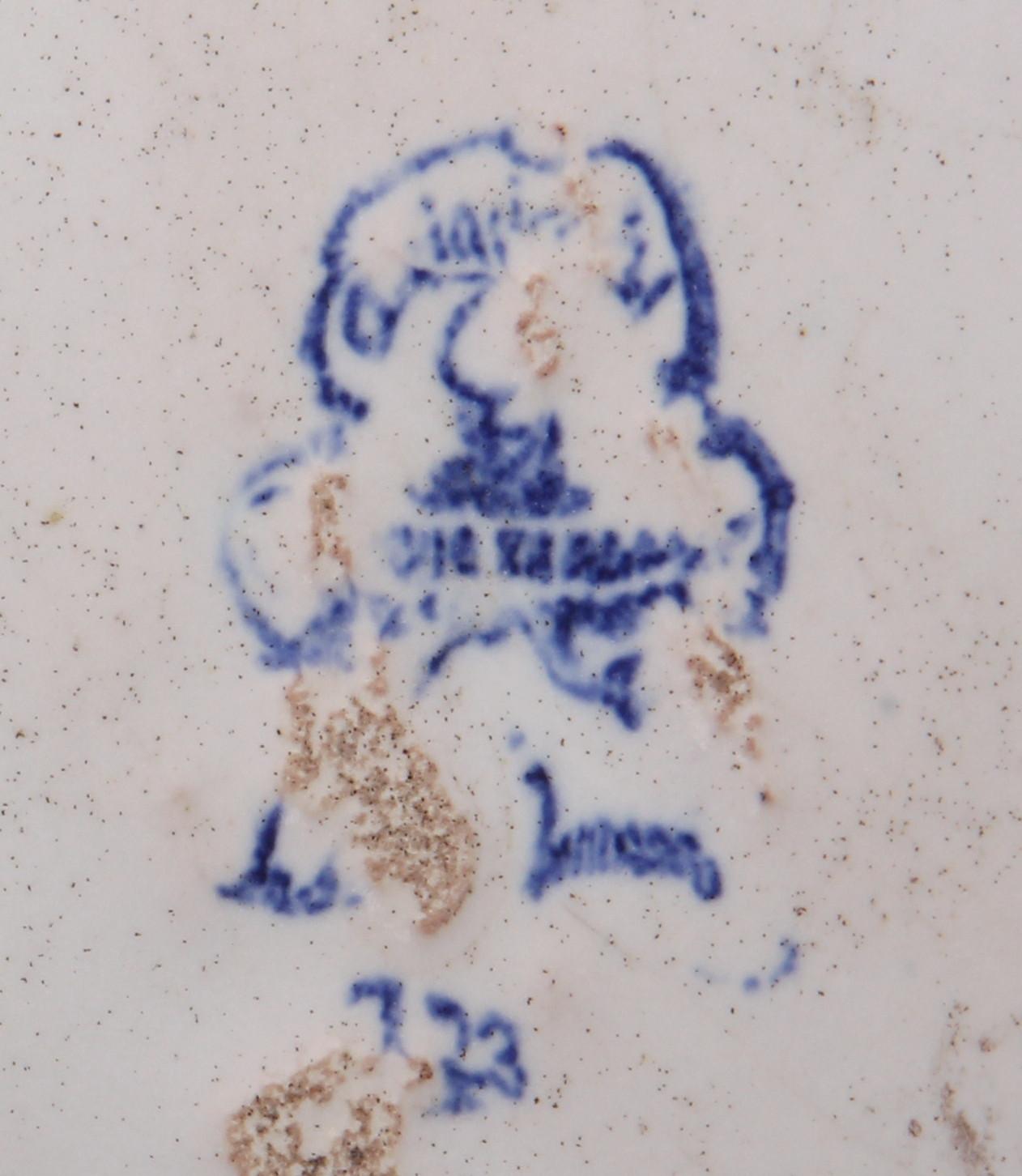 huge Ulmer Keramik VASE design by Baroness Sybille von Rotkirch floral faience 1