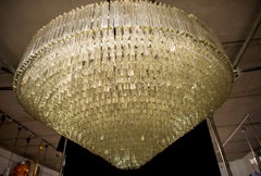 Huge Venini chandelier Italy c1960