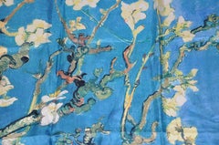 Huge Vincent Van Gogh "Turquoise Painting" Silk Scarf