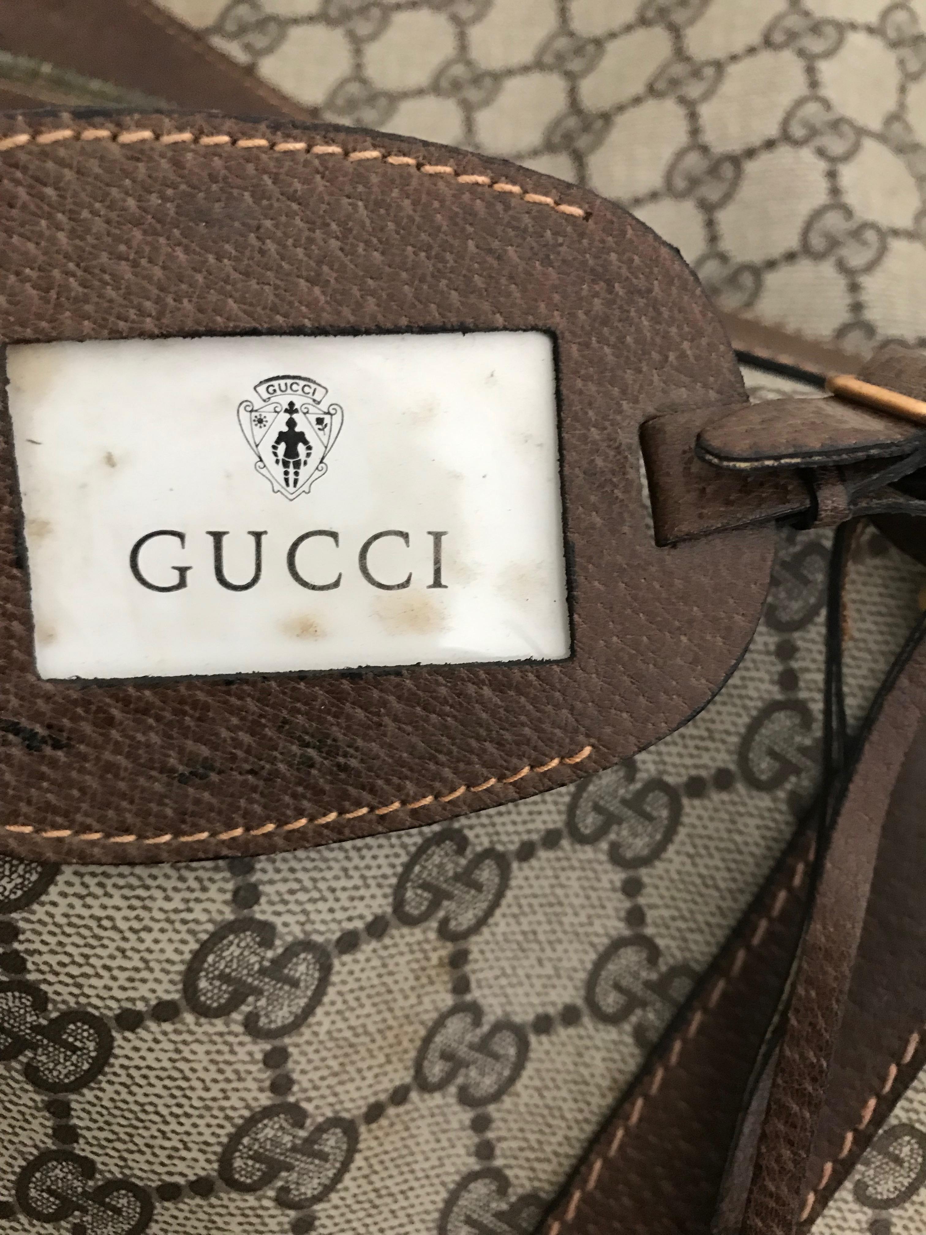 gucci duffle bag vintage