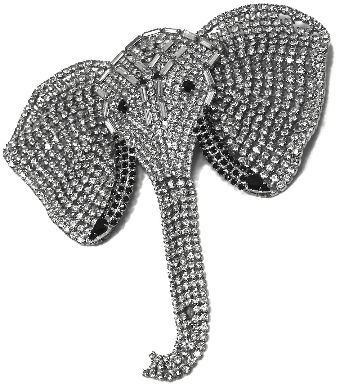 butler and wilson elephant brooch
