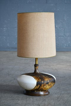 Huge Volcanic Lava Ceramic Lamp, '1960s'