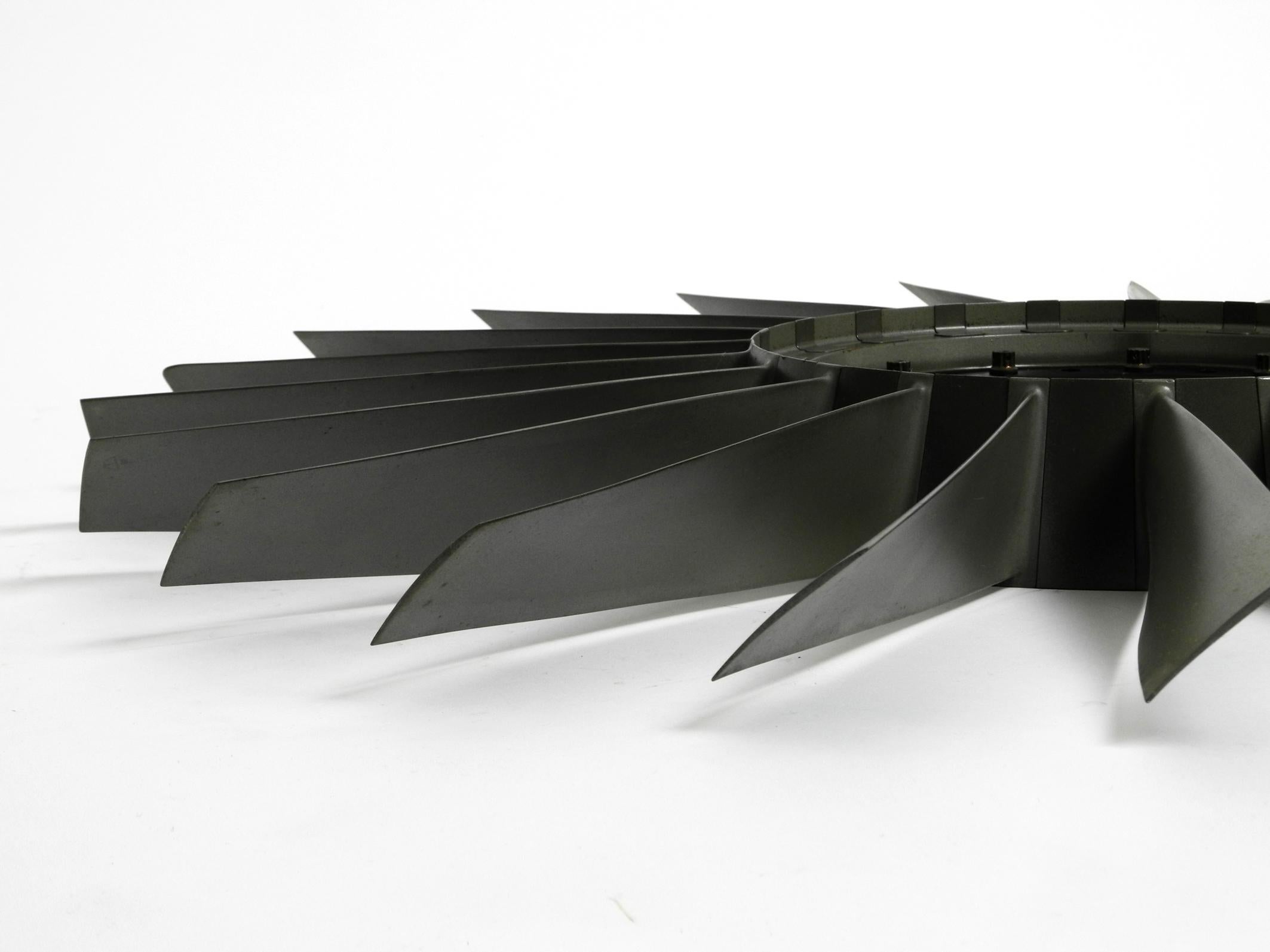 Huge Wall Clock with Blade Turbine from a Lockheed F-104 Starfighter from 1990 10