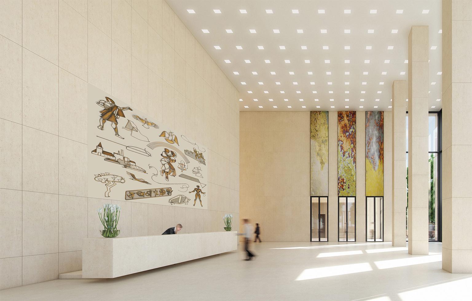 Wandleuchter aus Kupfer von Huibert De Ru, Moderne der Mitte des Jahrhunderts im Angebot 6