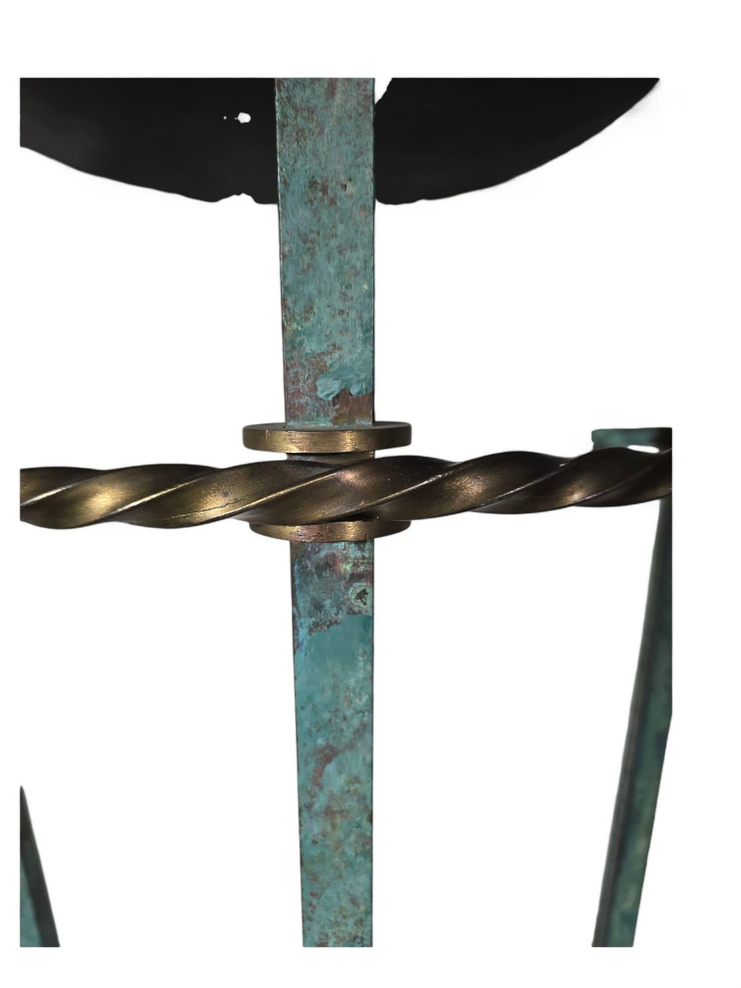 Lampada da parete enorme in stile greco antico - Altezza 190 cm in vendita 4