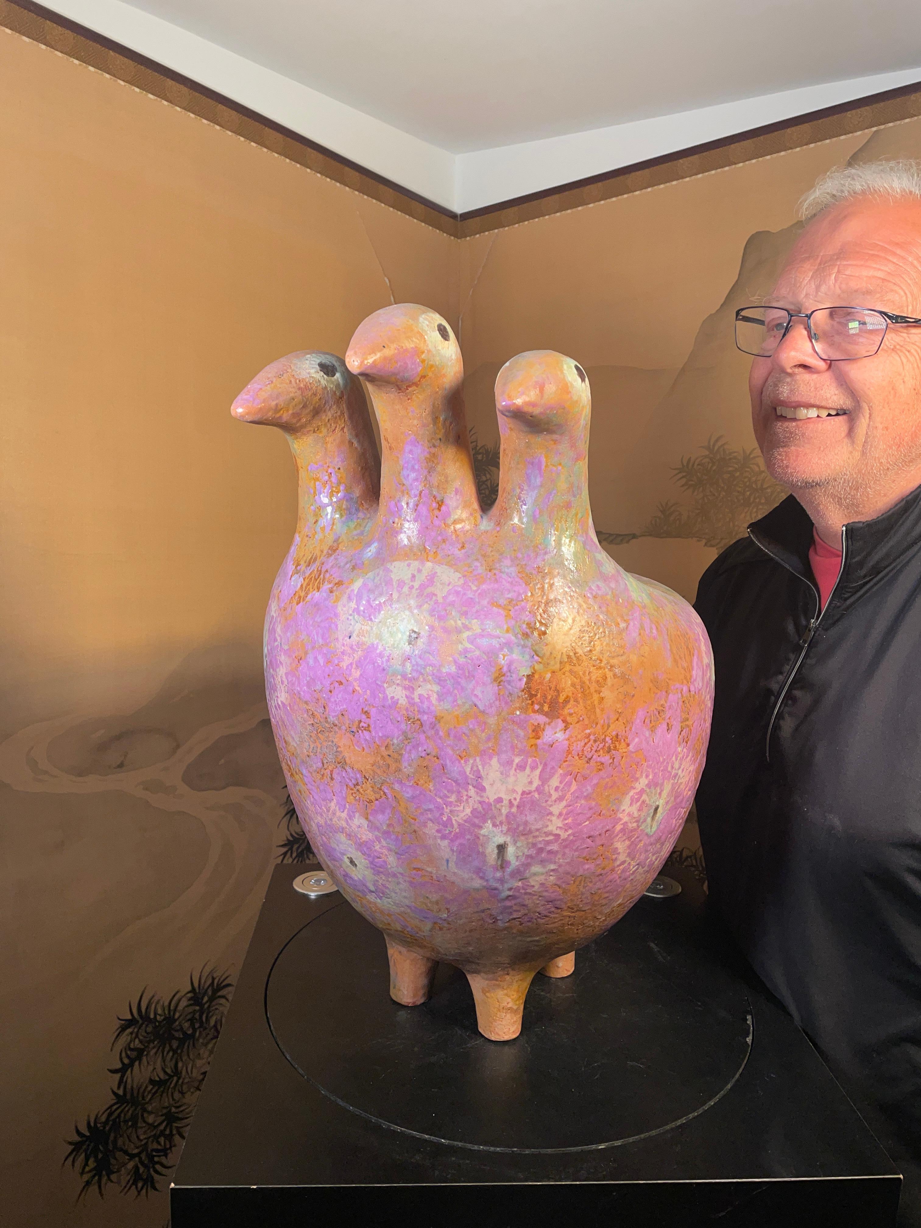 A one-of-a-kind monumental Whimsical Goose 