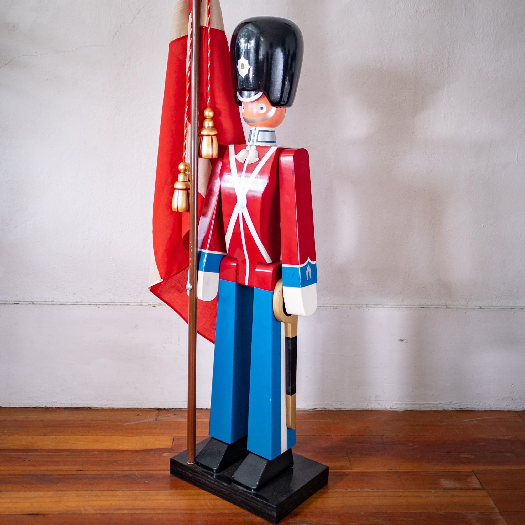 Huge Wooden Toy Soldier by Kay Bojesen 6
