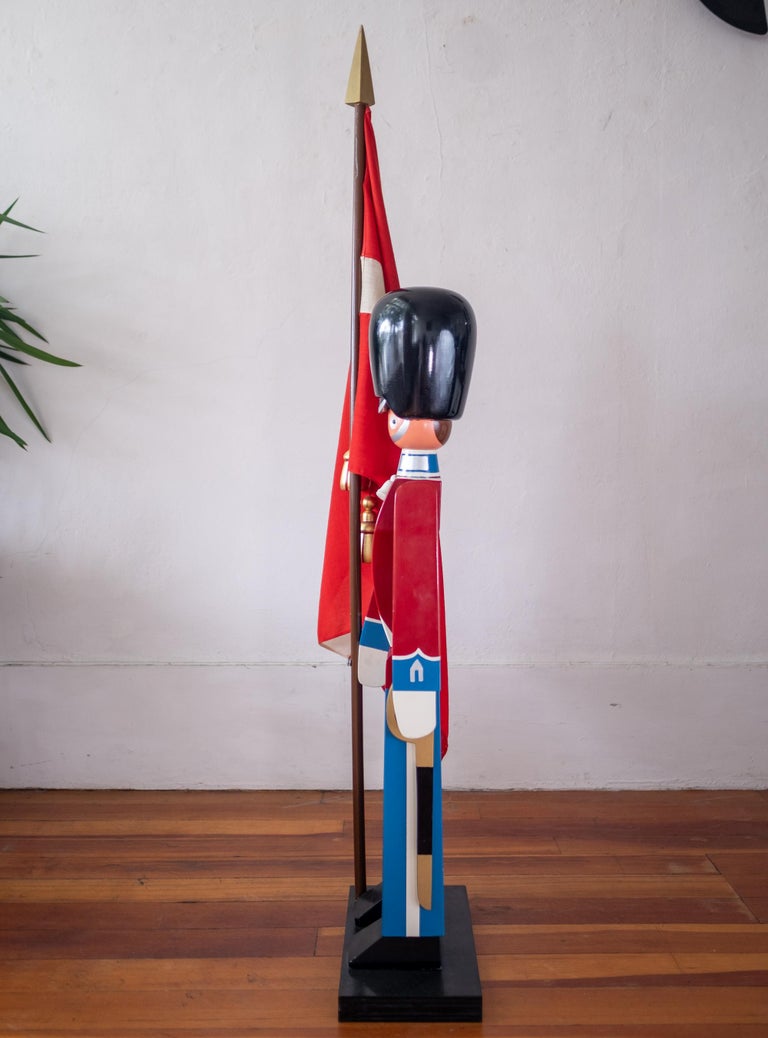 Huge Wooden Toy Soldier by Kay Bojesen For Sale at 1stDibs large toy