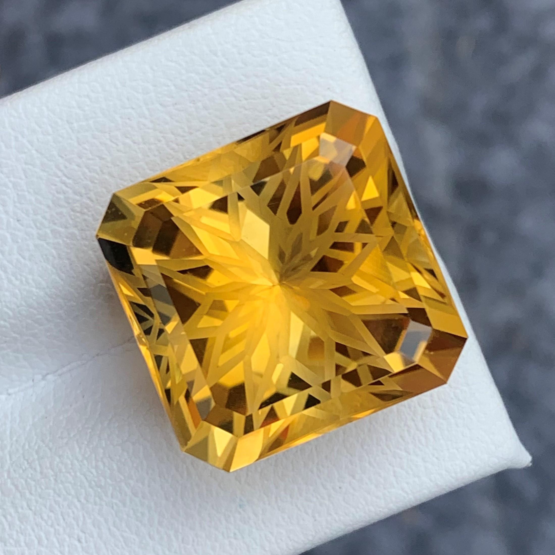 Gemstone Type : Citrine
Weight : 27.75 Carats
Dimensions : 18x17.9x13.4 mm
Clarity : Loupe Clean
Origin : Brazil
Color: Yellow
Shape: Square
Cut: Flower
Certificate: On Demand
Month: November
.
The Many Healing Properties of Citrine
Increase