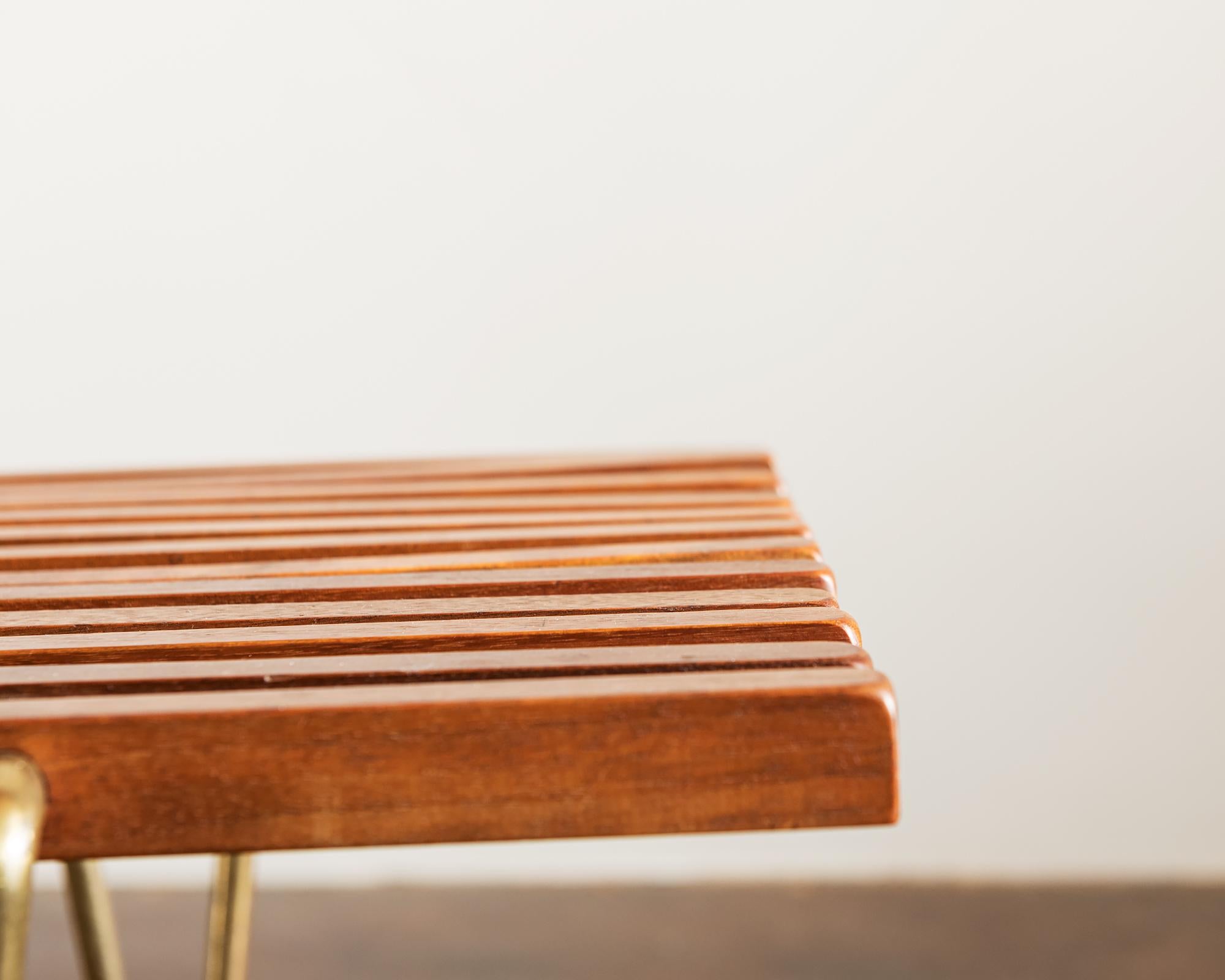 Mid-20th Century Hugh Acton Bench, USA, 1954