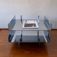 Hugh Acton Chrome Letter Tray
