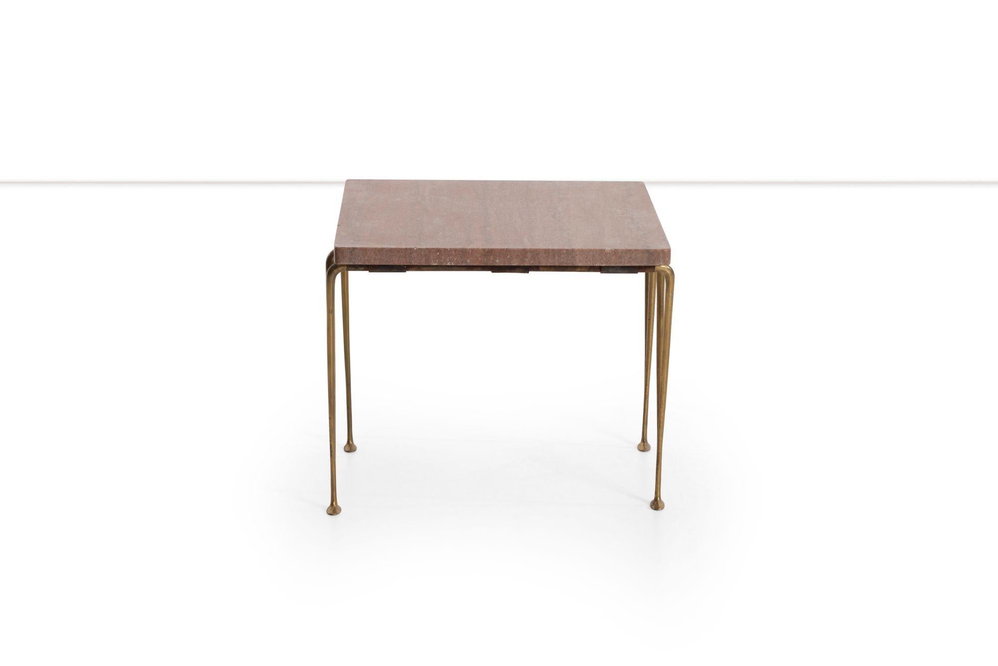 Mid-Century Modern Hugh Acton Unique Side Table For Sale