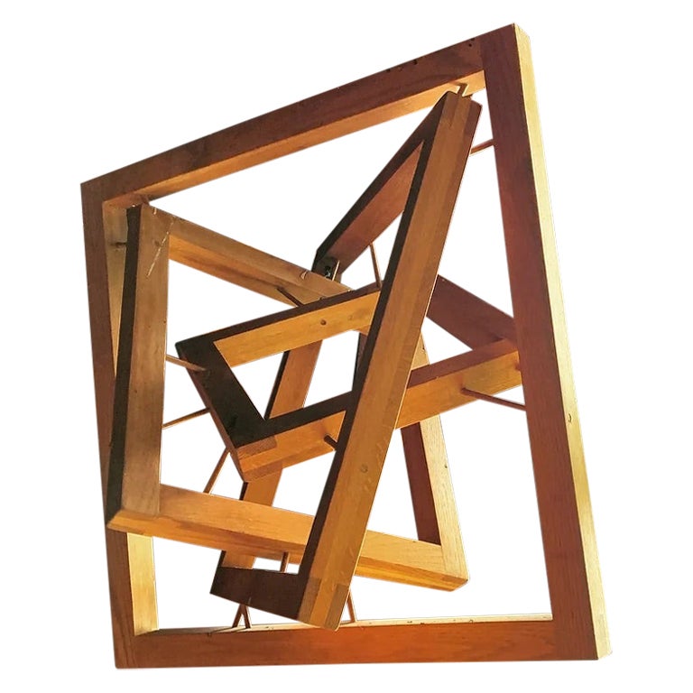 Hugh Acton-Holzskulptur aus seinem eigenen Scheunen im Angebot
