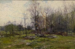 Según el pintor estadounidense Hugh Bolton Jones 1848-1927 Paisaje de Nueva Inglaterra