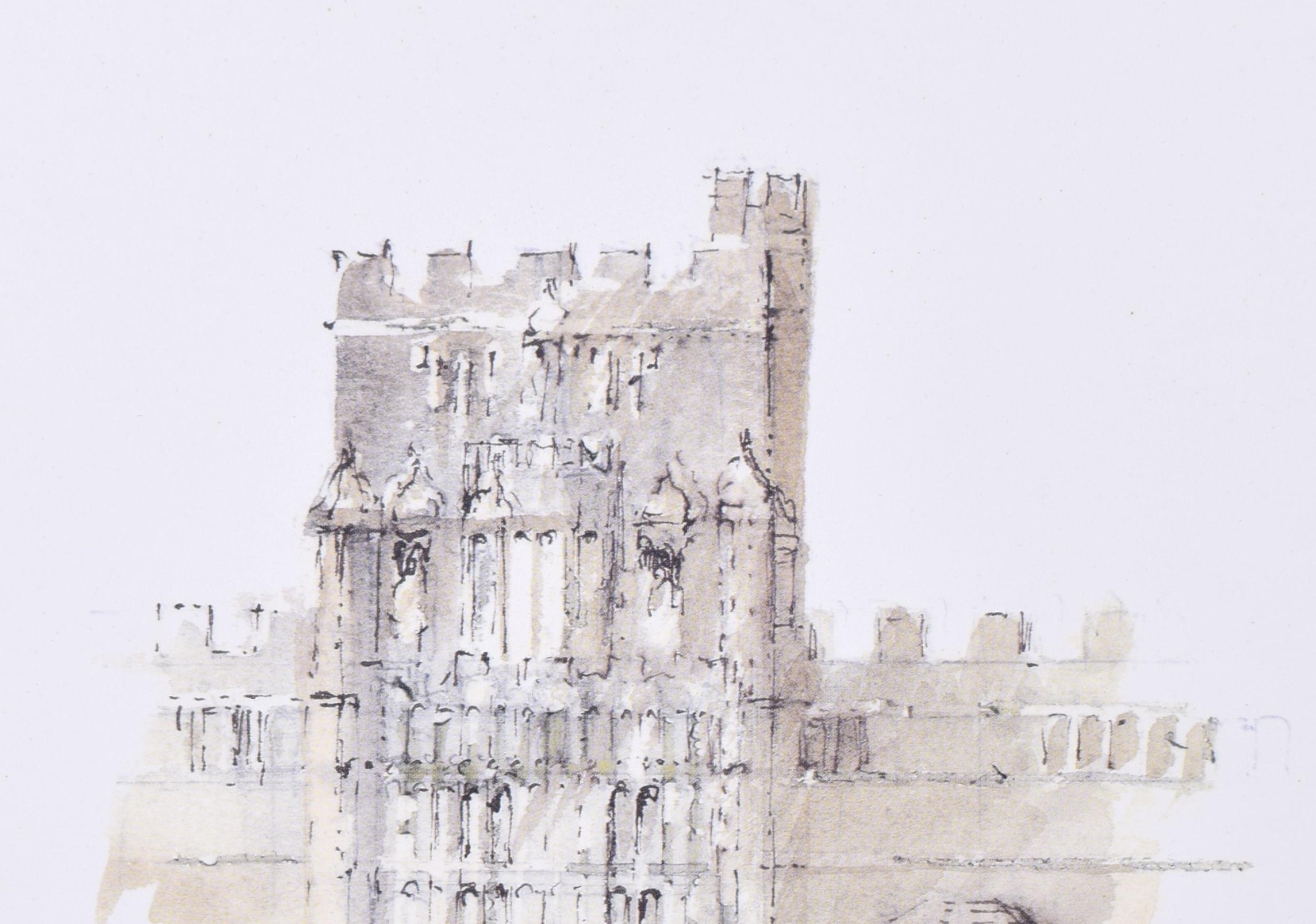 Brasenose College, Oxford litografia di Hugh Casson in vendita 1