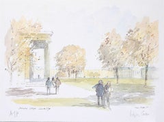 Downing College Cambridge Hugh Casson limited edition print