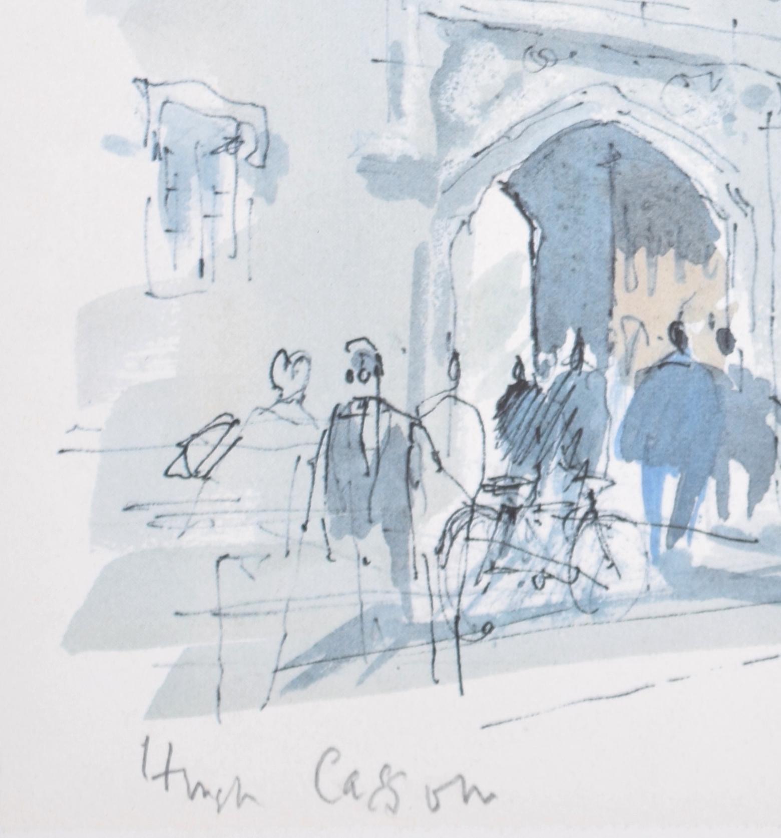 Merton College, Oxford lithograph by Hugh Casson For Sale 2