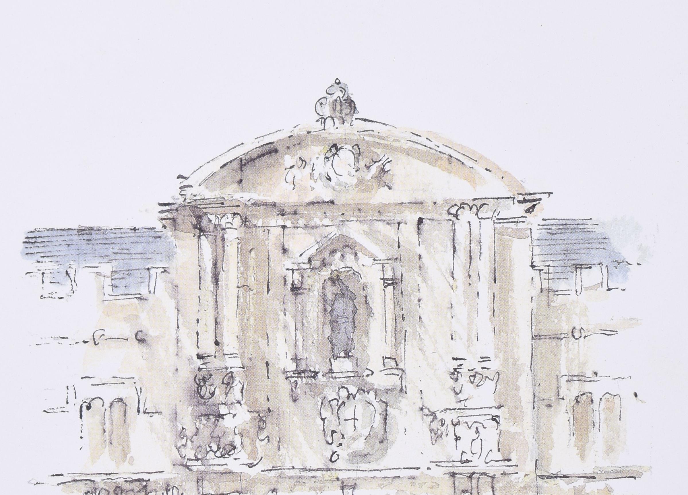 St Johns College, Oxford litografia di Hugh Casson in vendita 1