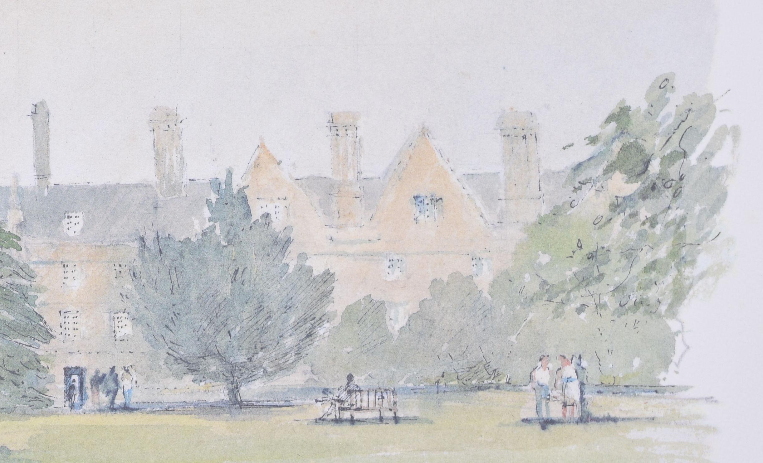 Wadham College, Oxford litografia di Hugh Casson in vendita 2