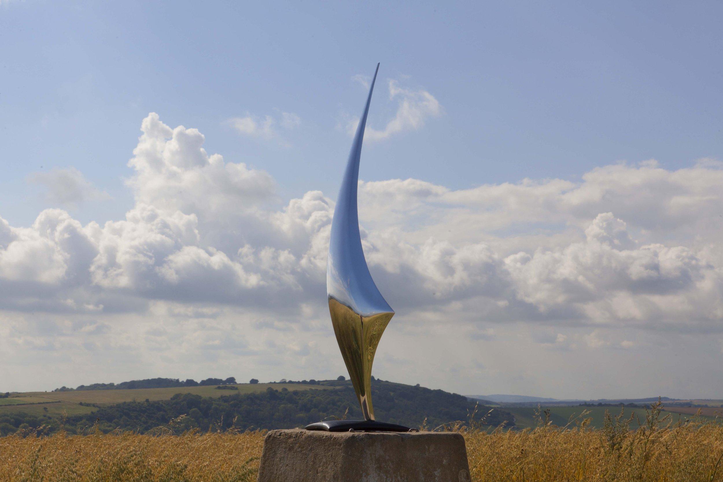 Vorschuss (Abstrakt), Sculpture, von Hugh Chapman