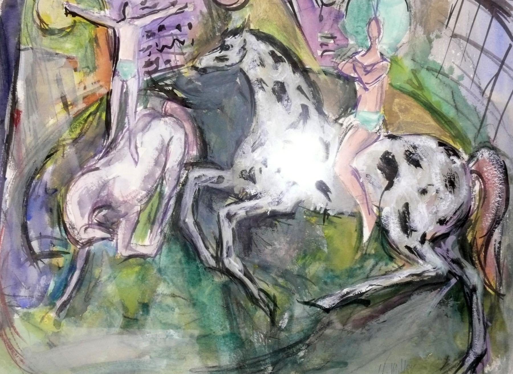 Hugh Conde Miller Watercolor Paintings 18.5