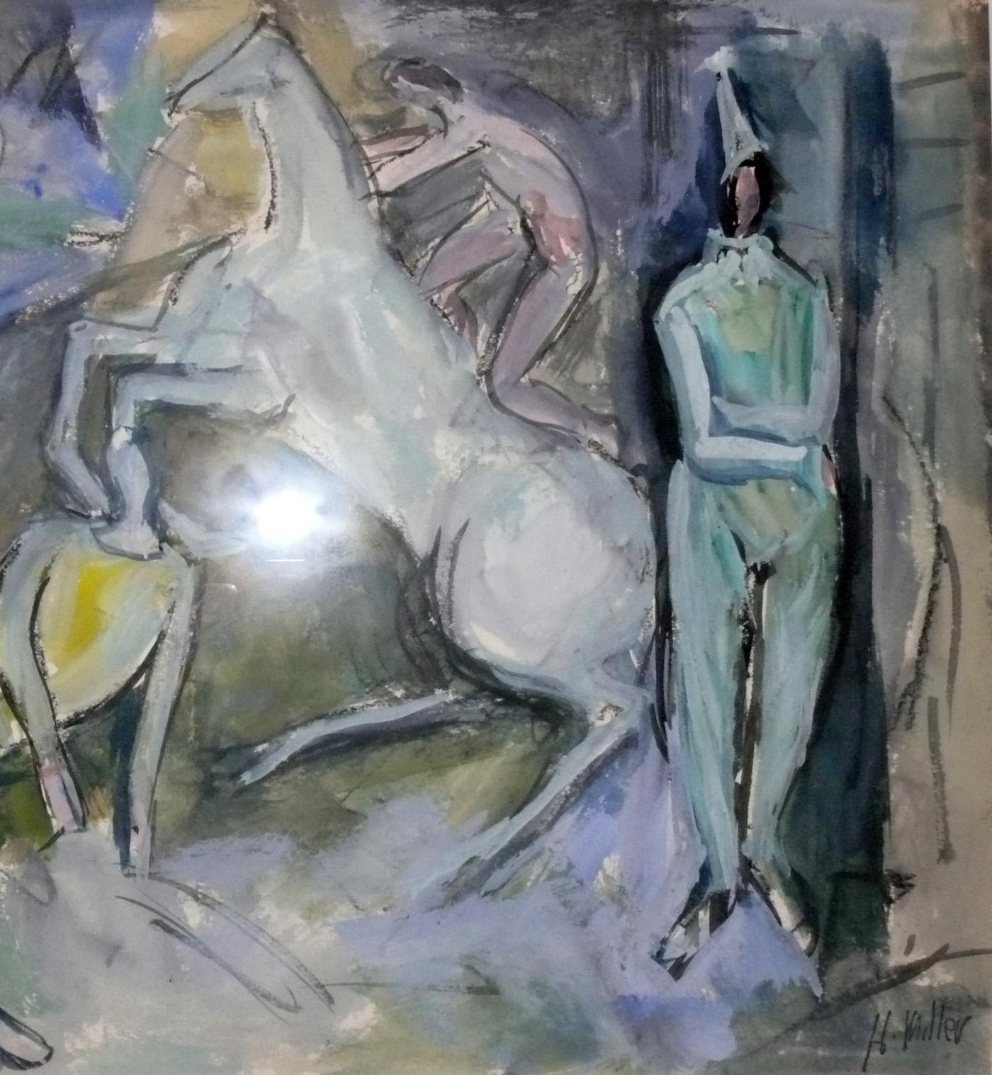 Hugh Conde Miller Watercolor Paintings 18.5