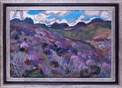 Low mountains of Snowdonia, Hugh Cronyn, British, 20th Century oil
