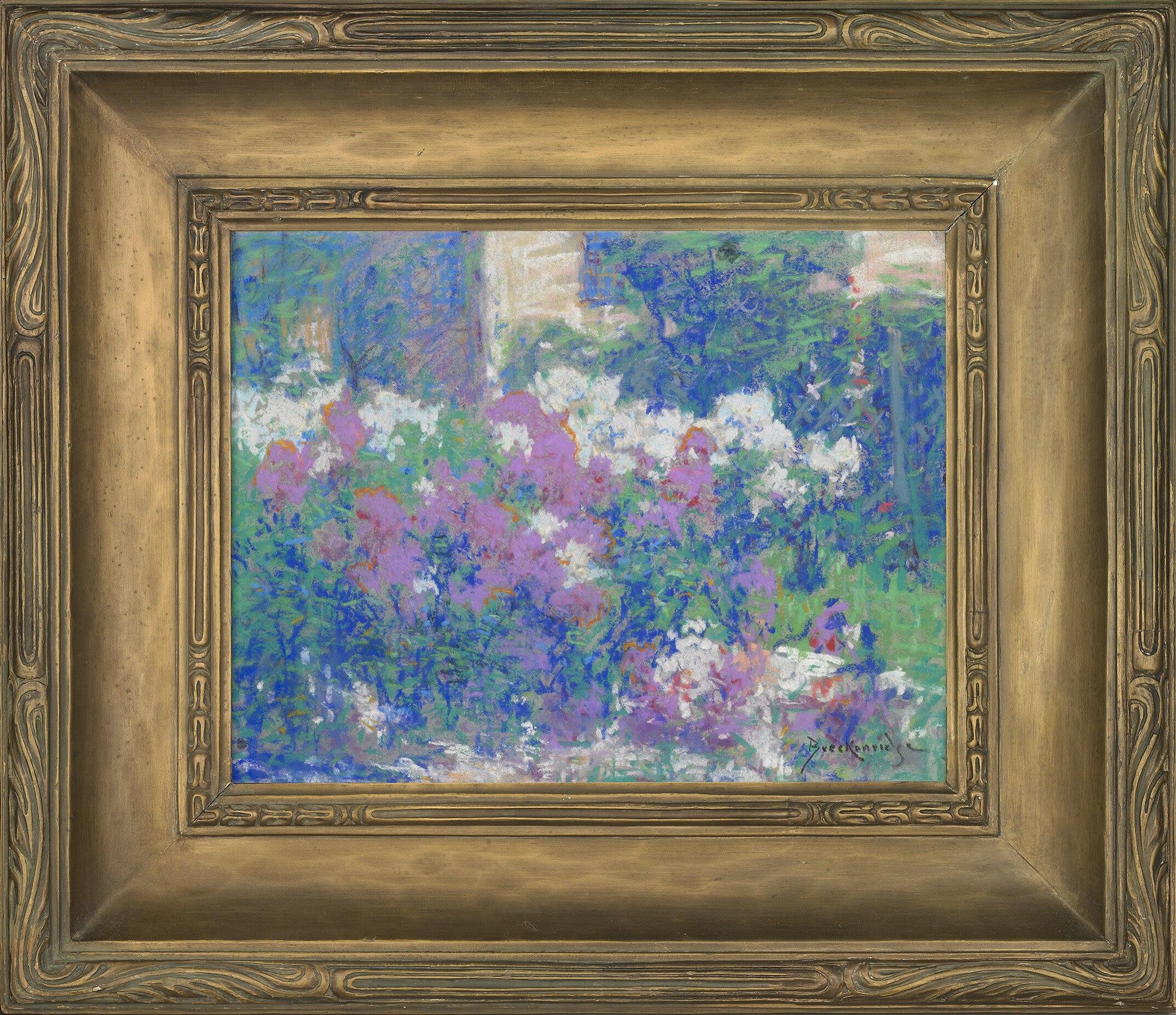 Phlox, vers 1906 - Art de Hugh Henry Breckenridge